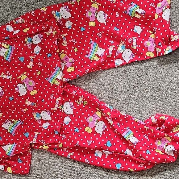 HELLO KITTY 2 pc Kids Jammies - Picture 2 of 3